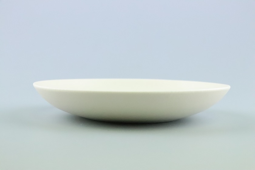 白マット丸皿