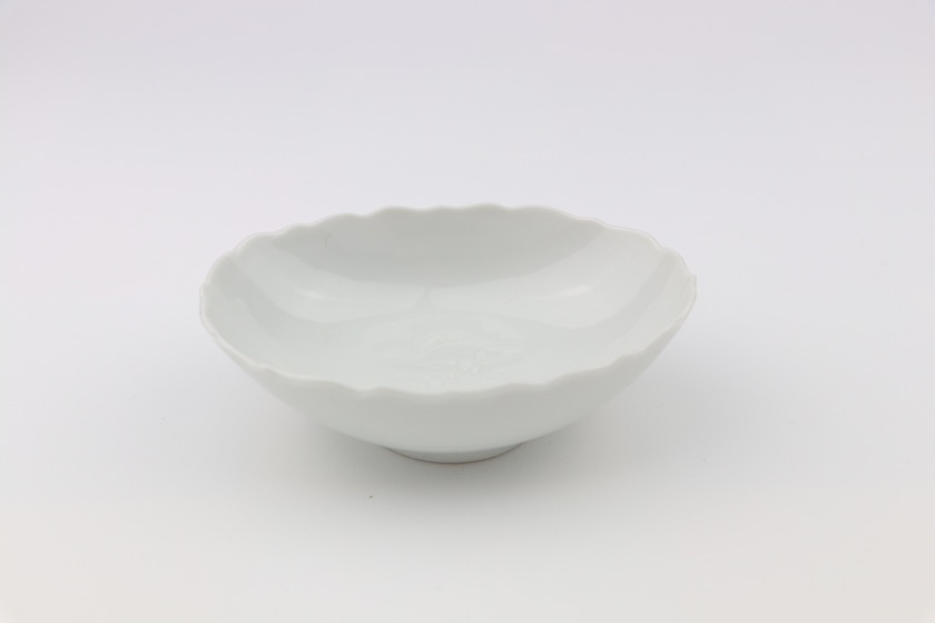 白磁楕円小鉢