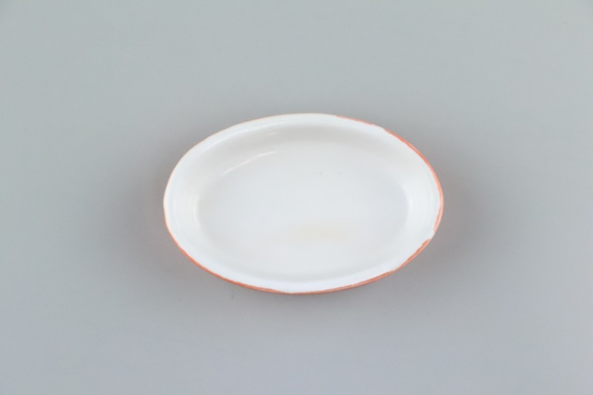 キッチン小物（オレンジ・グラタン皿）