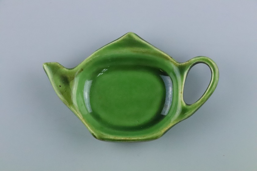 ティポット型小皿（緑）