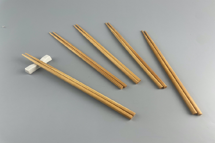 白竹　四角箸
